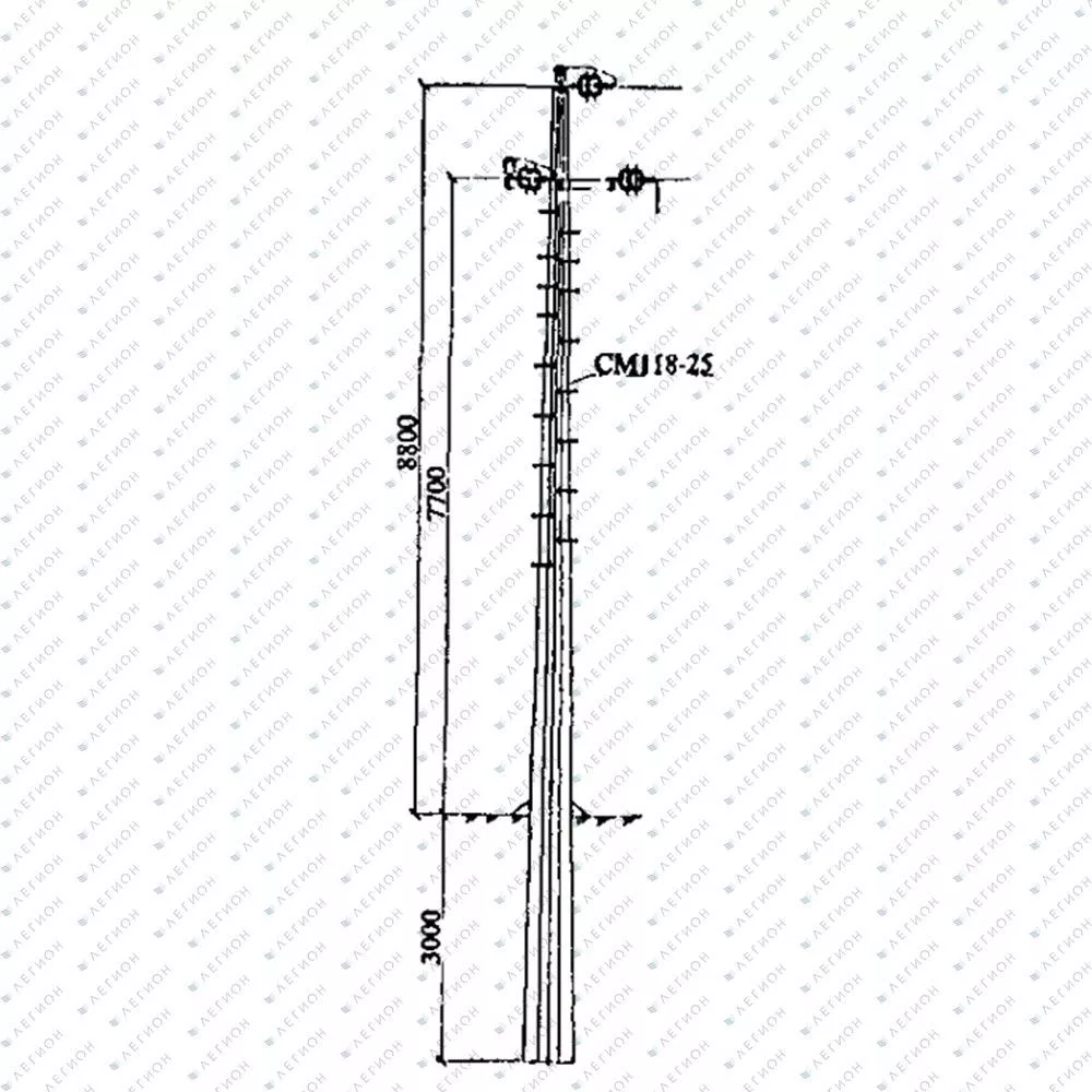 Многогранная опора УАМ10-1