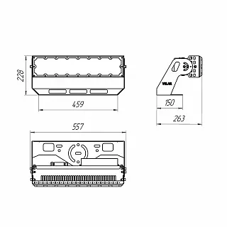 Прожектор VL-PRIME 300-01-К20-5К (80RA)